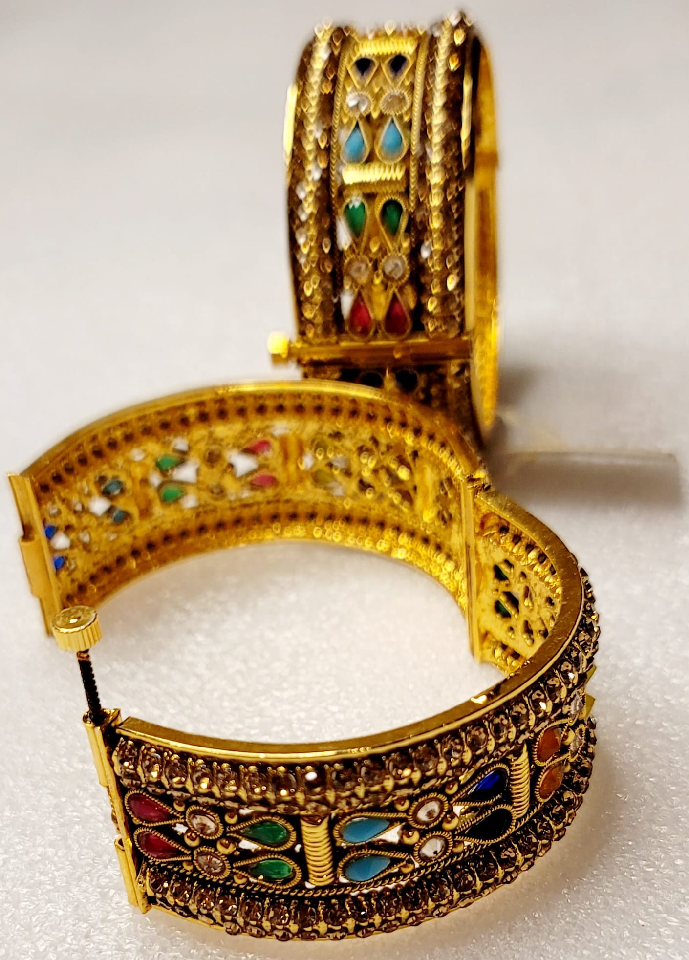 High Quality Gold - Plated Bangles