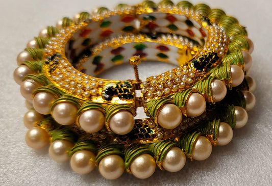 Royal Jadau Statement Kade Rajwadi Style image 3