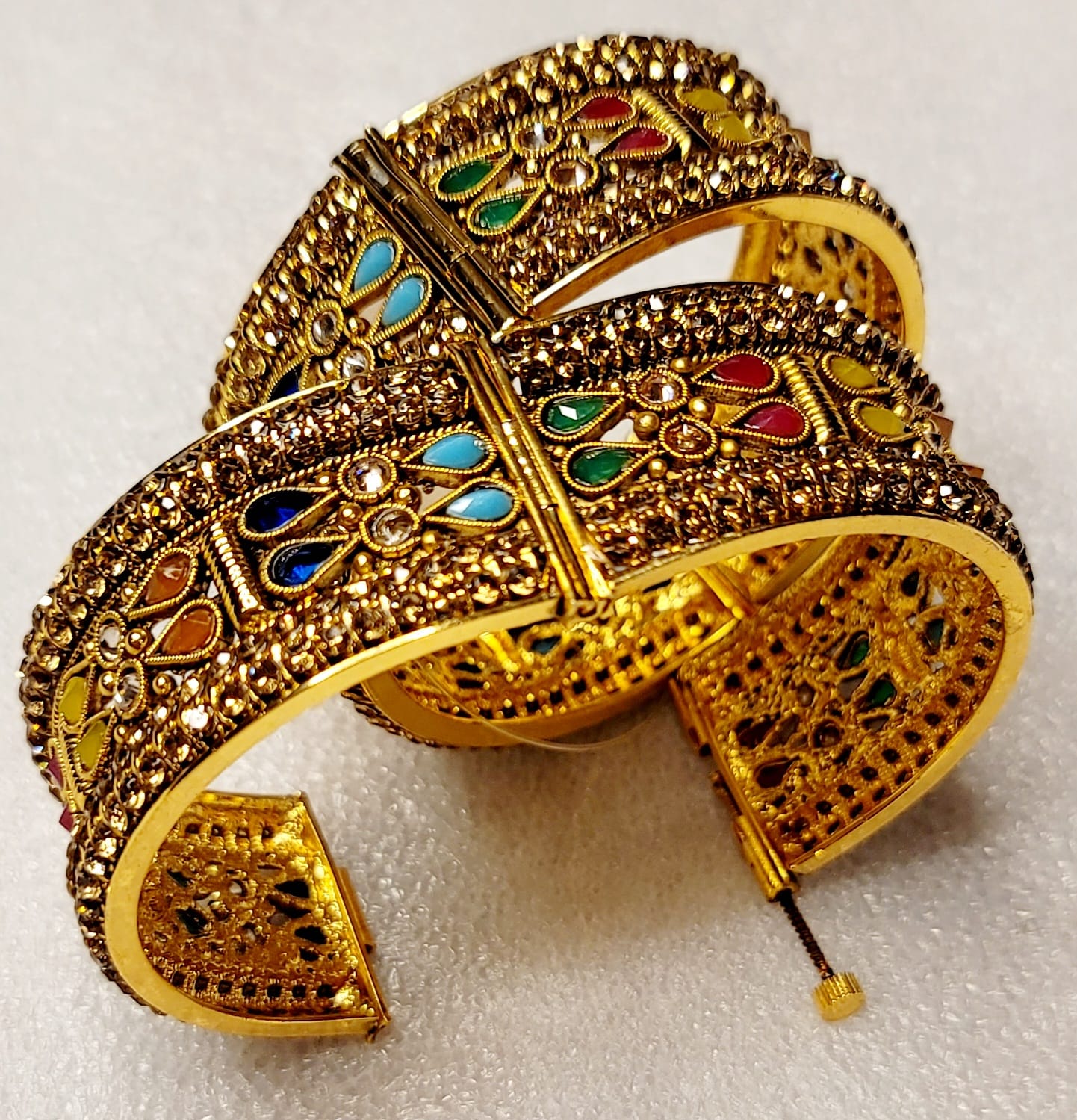 High Quality Gold - Plated Bangles