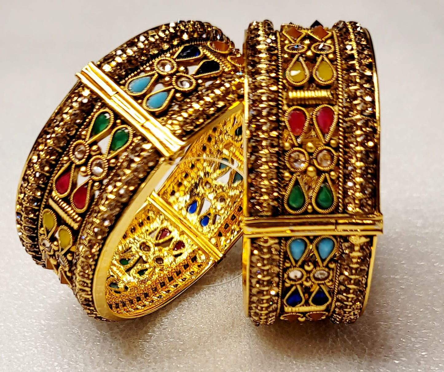 High Quality Gold - Plated Bangles