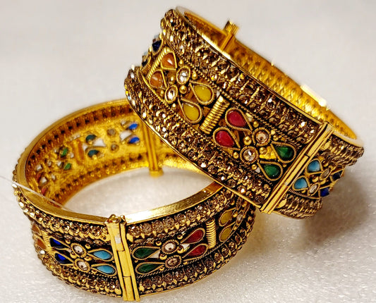 High Quality Gold - Plated Bangles