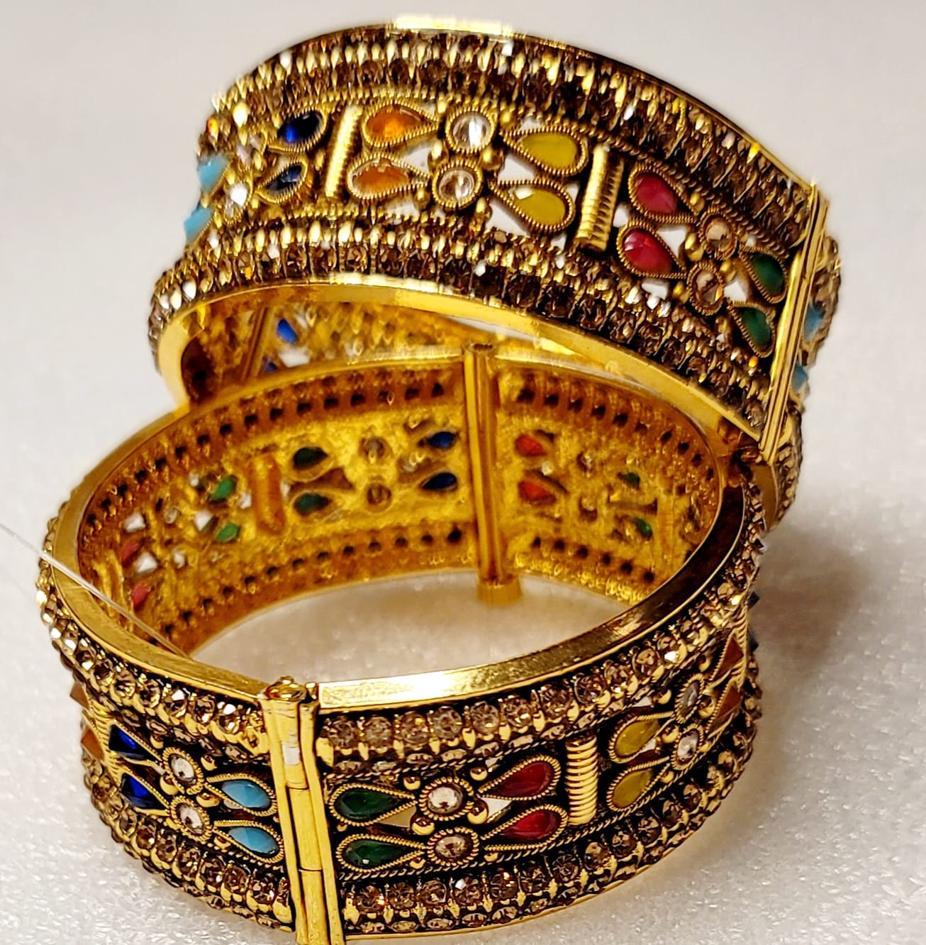 High Quality Gold - Plated Bangles