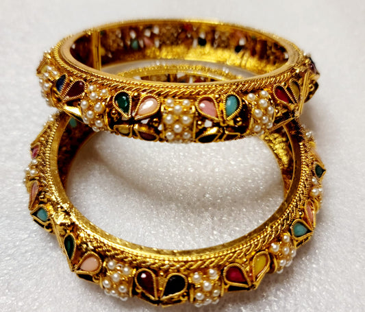 High Quality Gold - Plated Bangles (Just Like The Real)