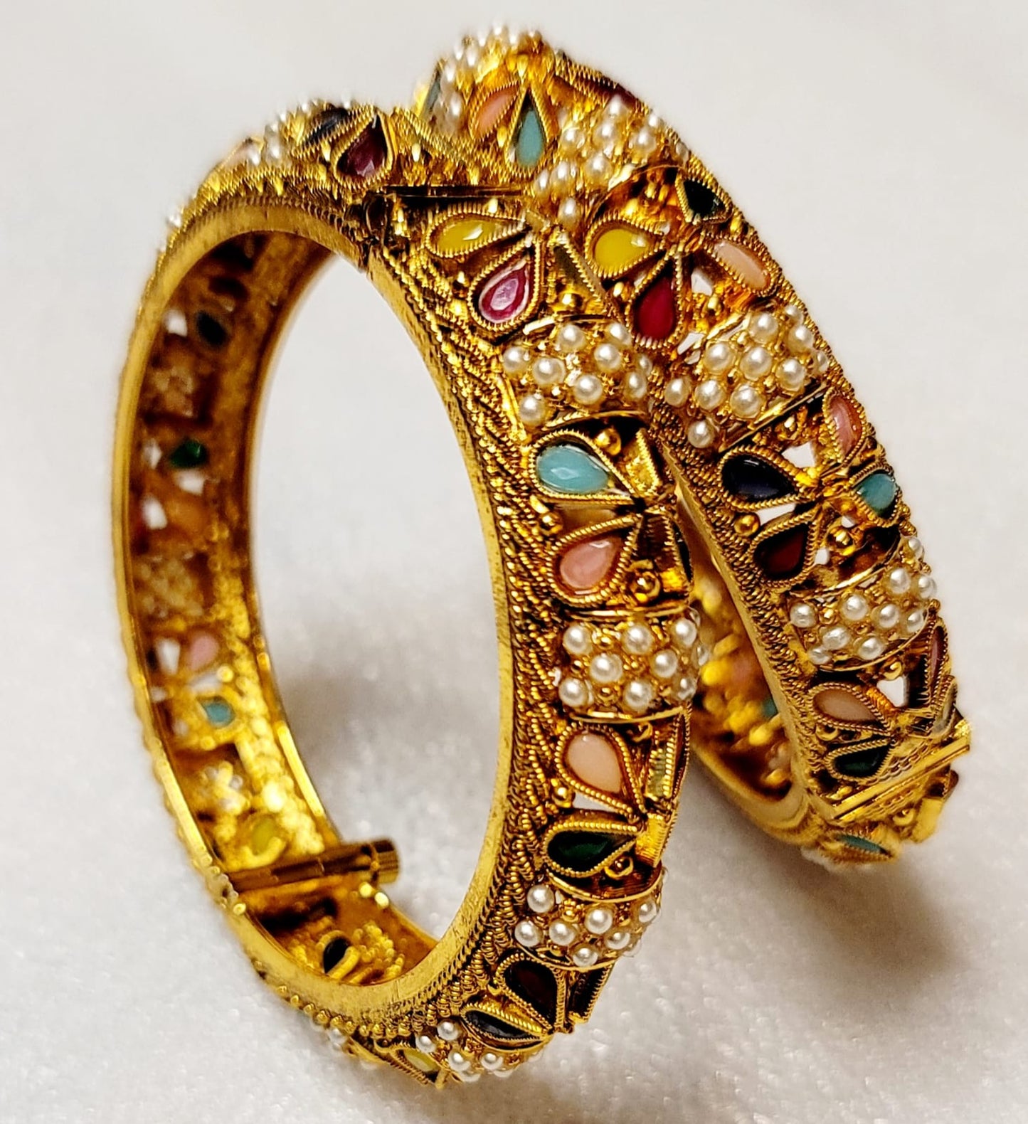 High Quality Gold - Plated Bangles (Just Like The Real)