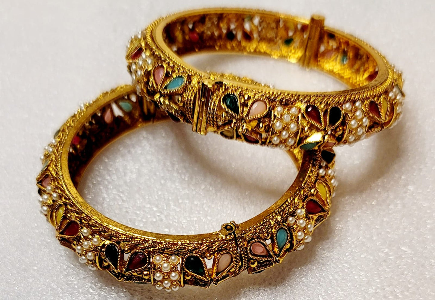 High Quality Gold - Plated Bangles (Just Like The Real)