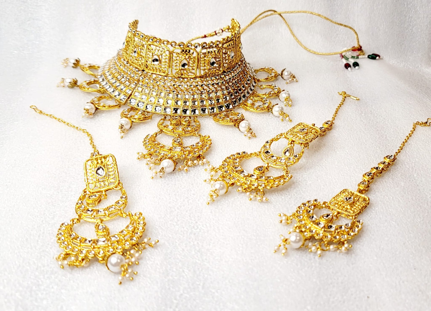 Designer Bridal Necklace Set Very Lightweight.