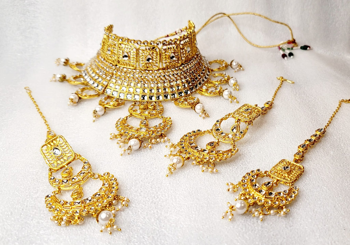 Designer Bridal Necklace Set Very Lightweight.