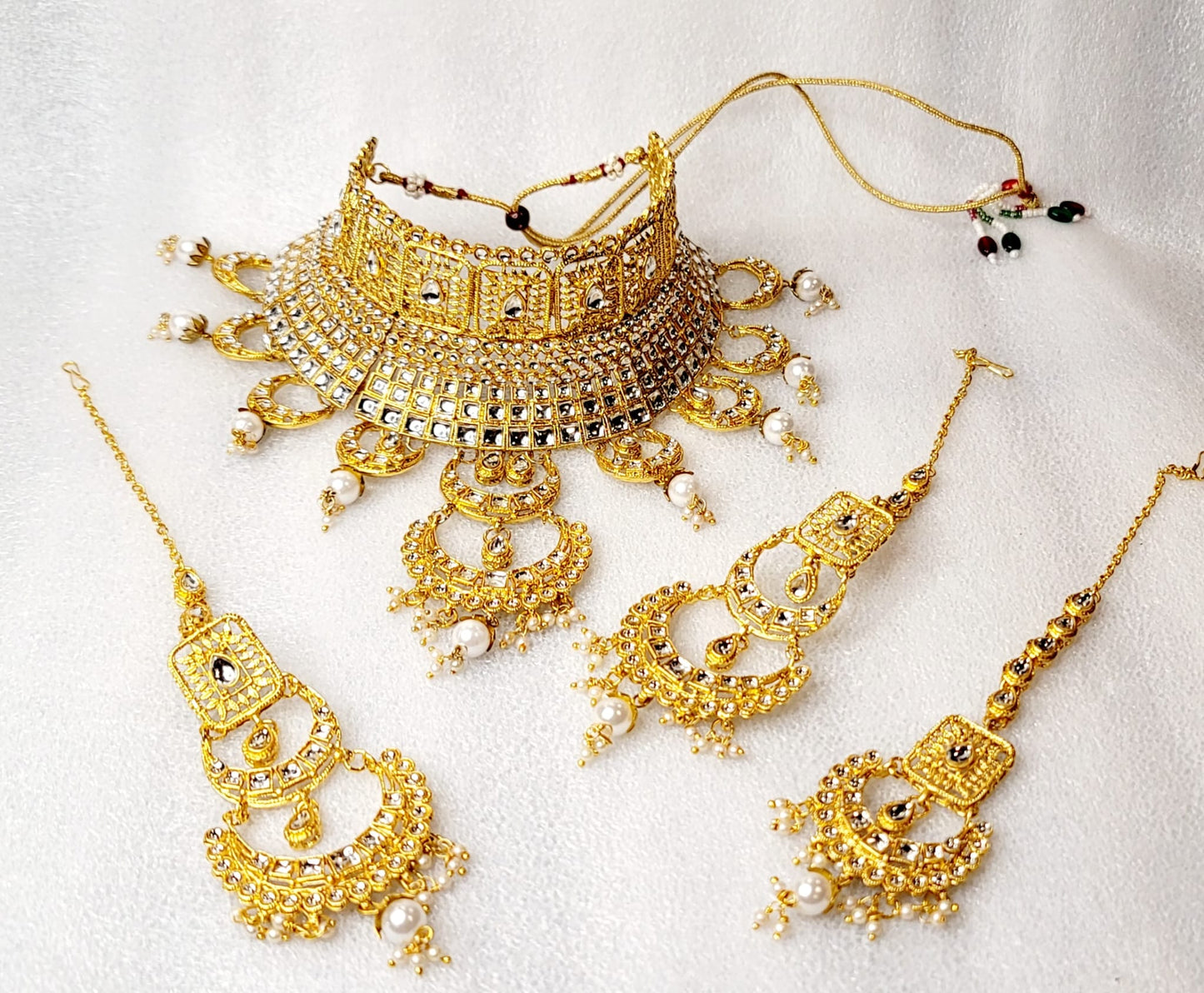 Designer Bridal Necklace Set Very Lightweight.