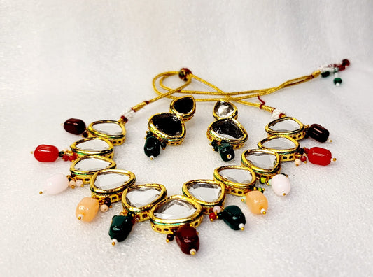 High Quality Uncut Kundan Choker Set