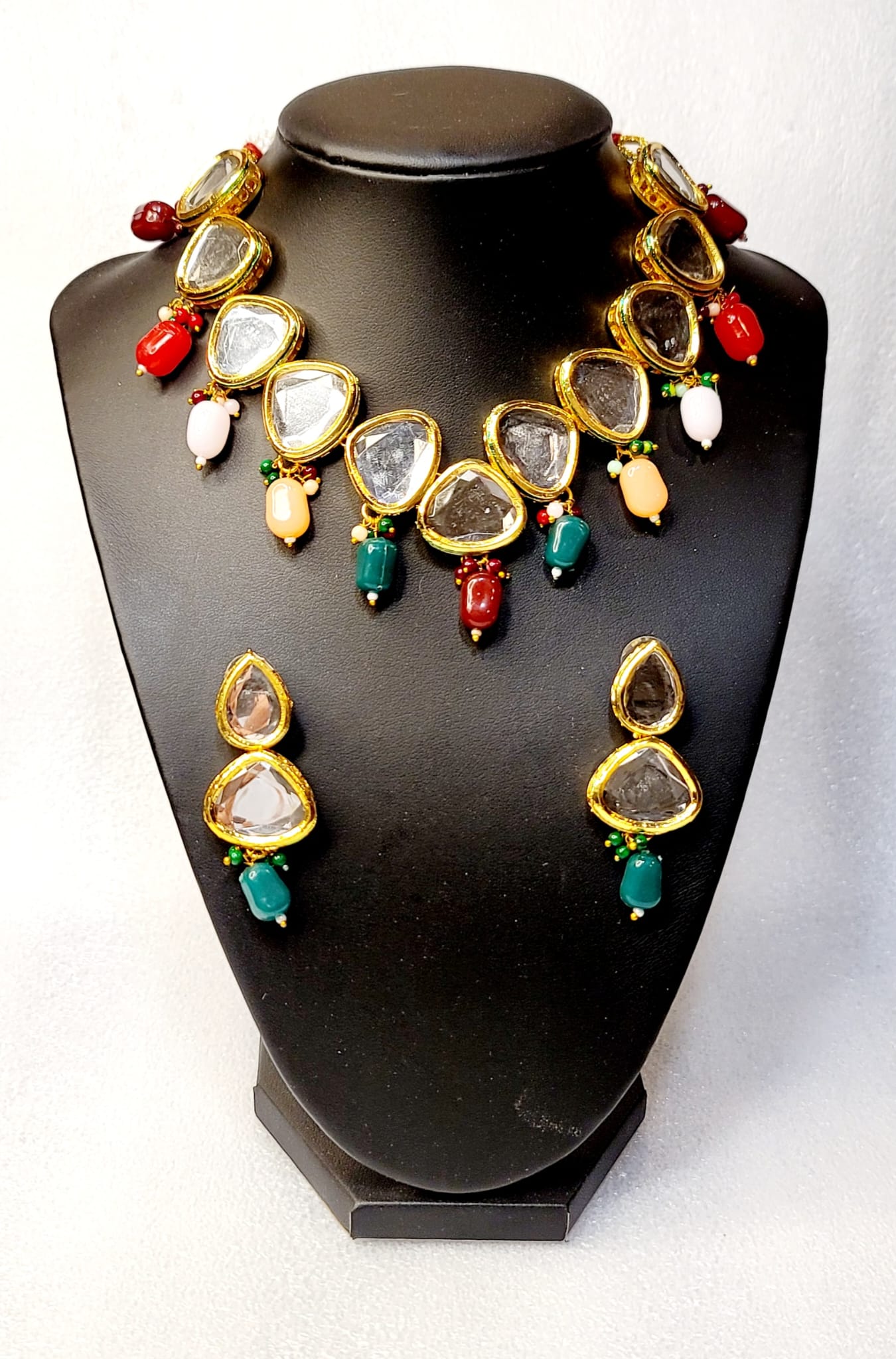 High Quality Uncut Kundan Choker Set