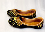 Kids Beautuful Punjabi Jutti Black
