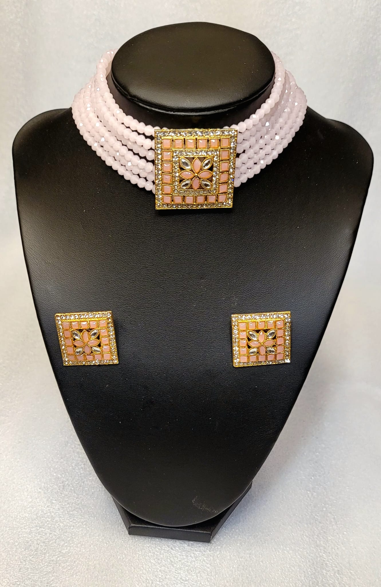 Real AD Stoned Choker Set Latest Deisgn