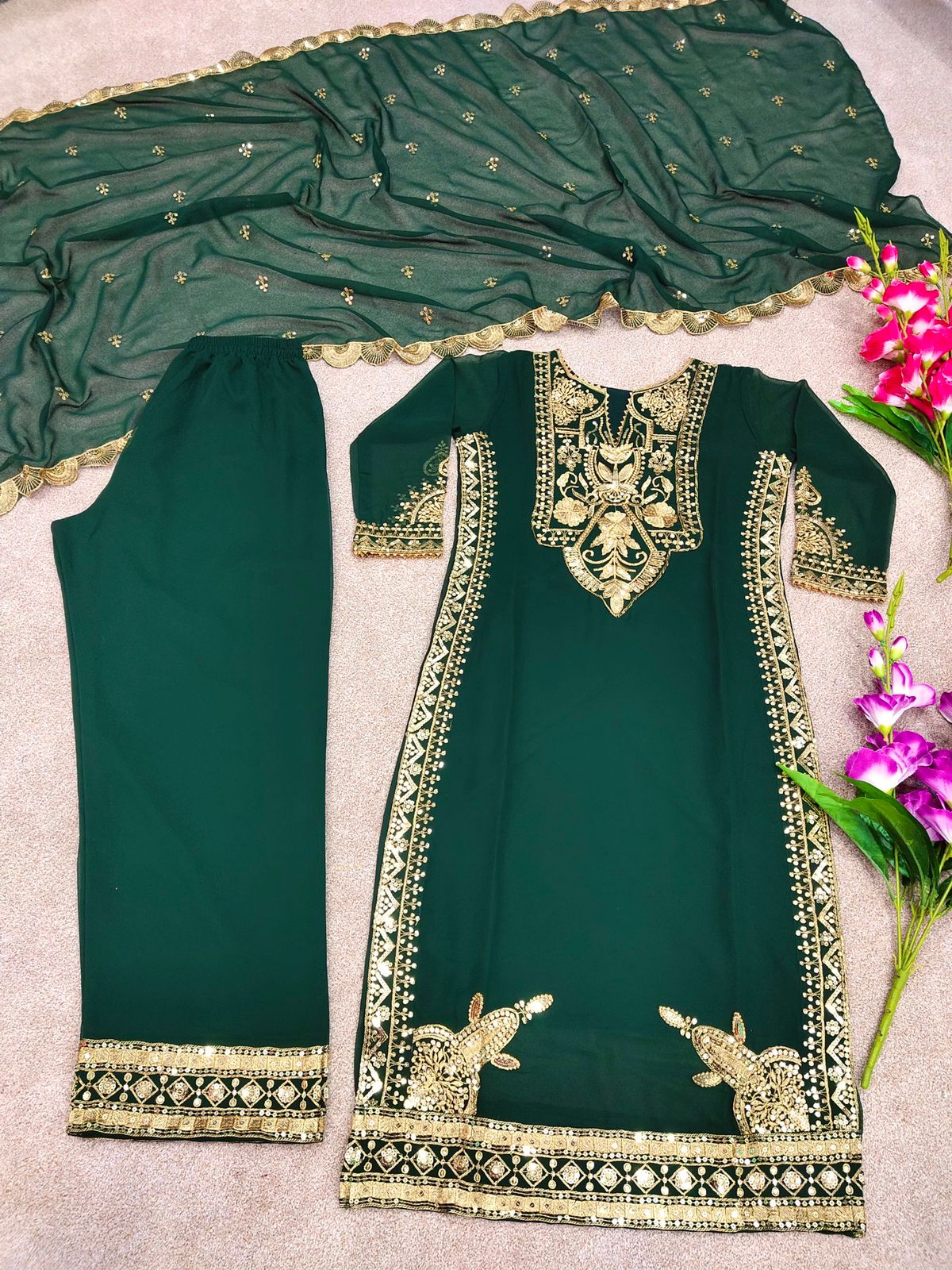 Fully Stitched Designer Bollywood Outfit