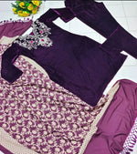 Beautiful Extra Soft Simple Straight Suit 3pcs (Cord Set)