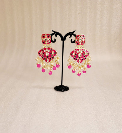 High Quality & Very Lightweight Meenakari Choker Set