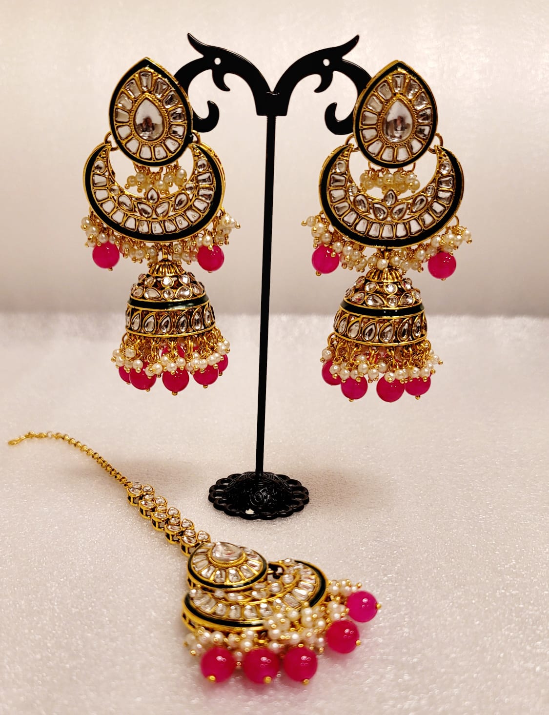 Bridal Original Kundan Lightweight Necklace Set