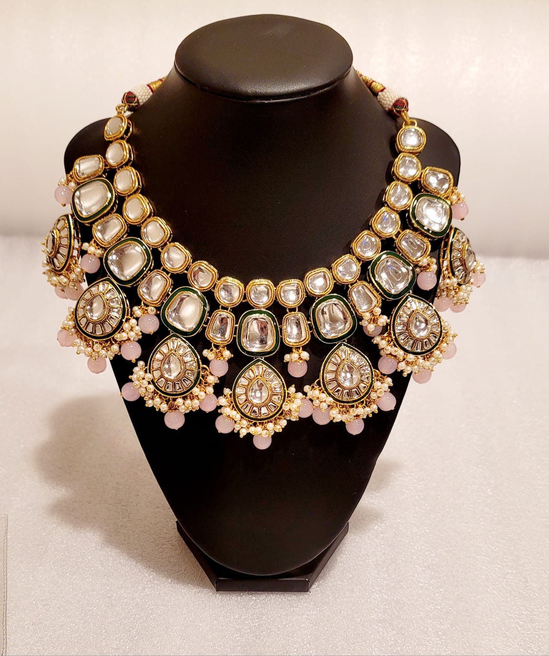 Bridal Original Kundan Lightweight Necklace Set