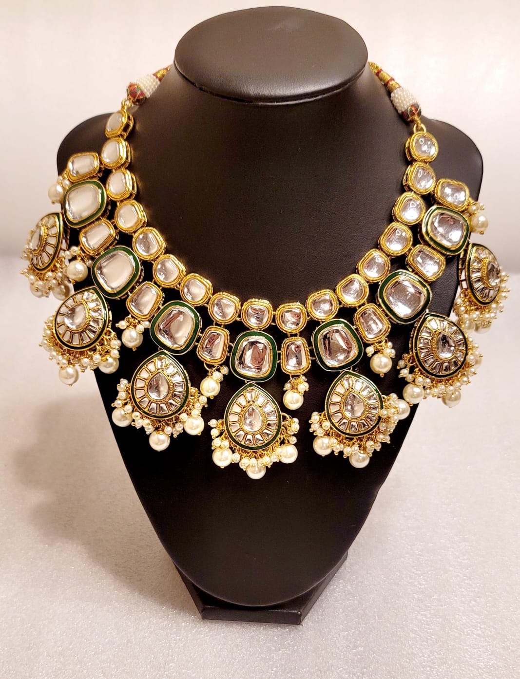 Bridal Original Kundan Lightweight Necklace Set