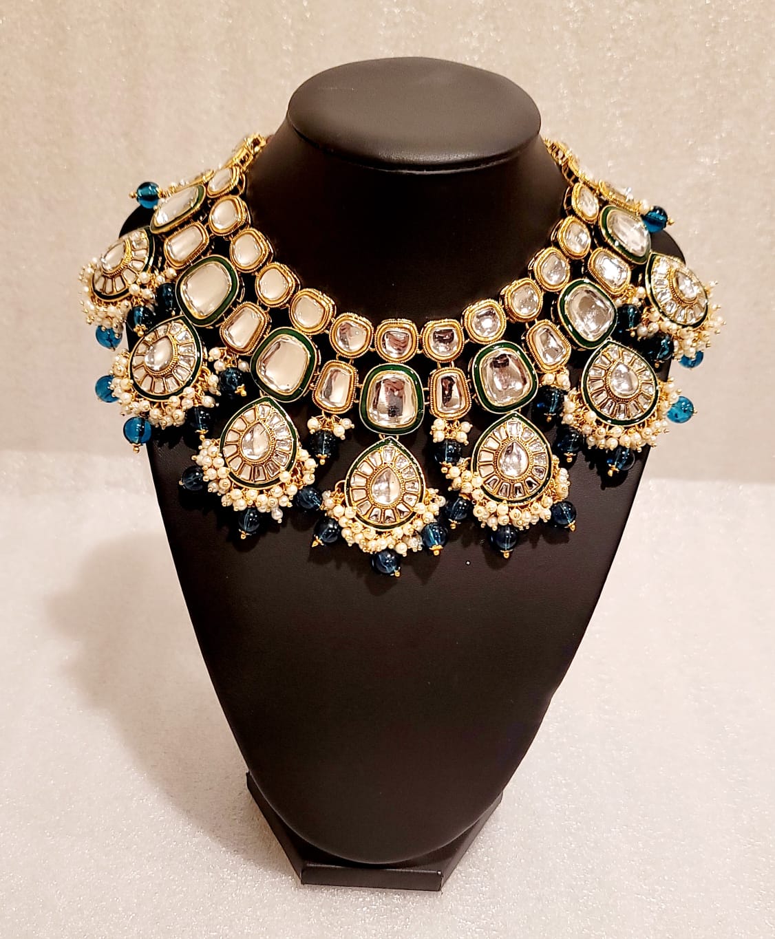 Bridal Original Kundan Lightweight Necklace Set