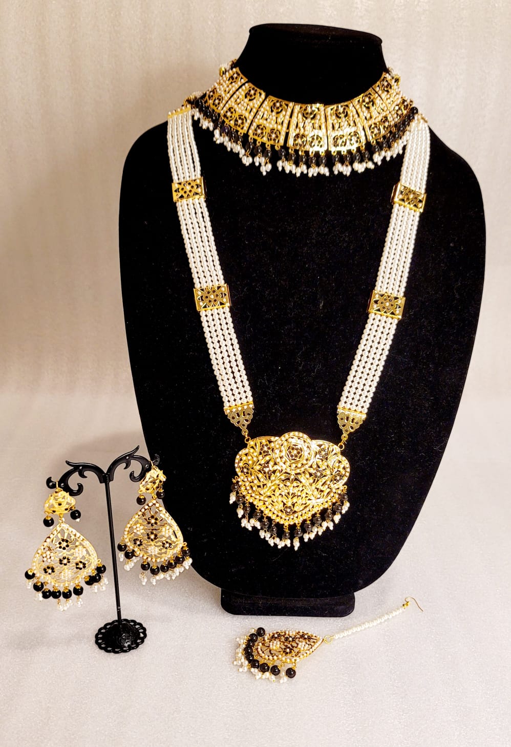 Gold-Plated Jadau Rani Haar