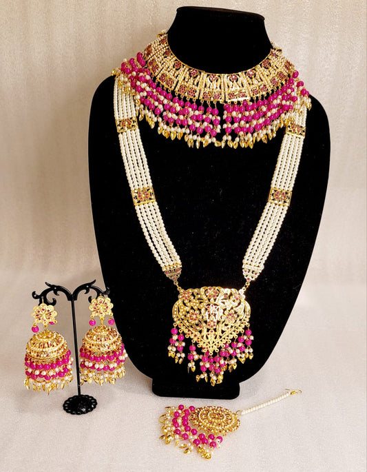 Royal Trend Gold-Plated Best Quality Jadau Rani Haar image 3