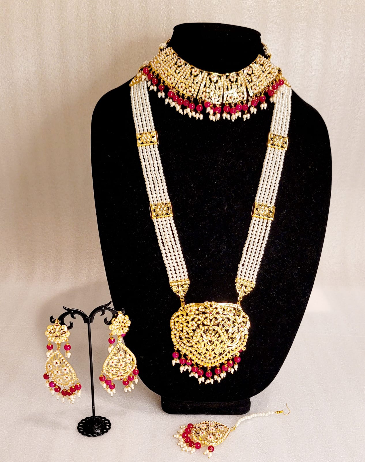 Gold-Plated Jadau Rani Haar