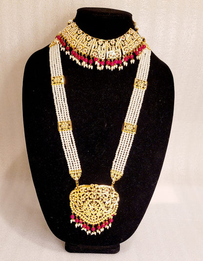 Gold-Plated Jadau Rani Haar