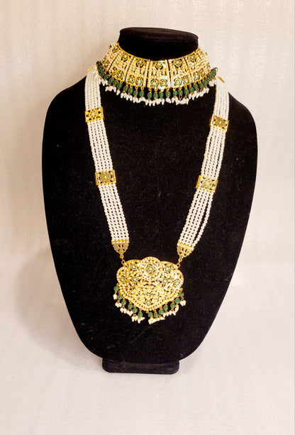 Gold-Plated Jadau Rani Haar