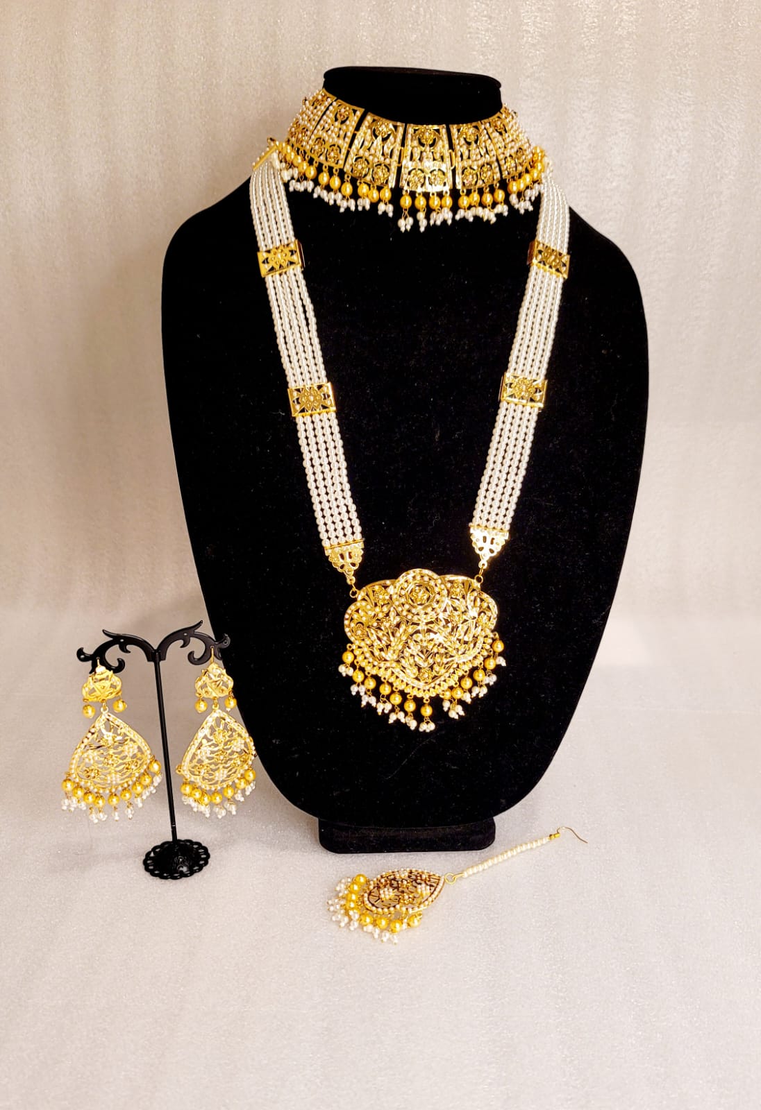 Gold-Plated Jadau Rani Haar