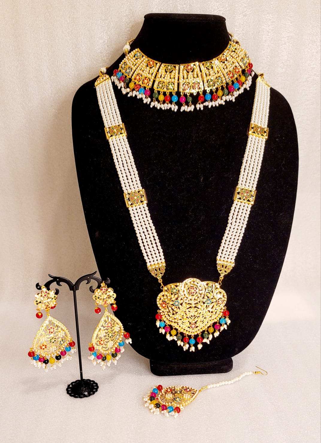 Gold-Plated Jadau Rani Haar