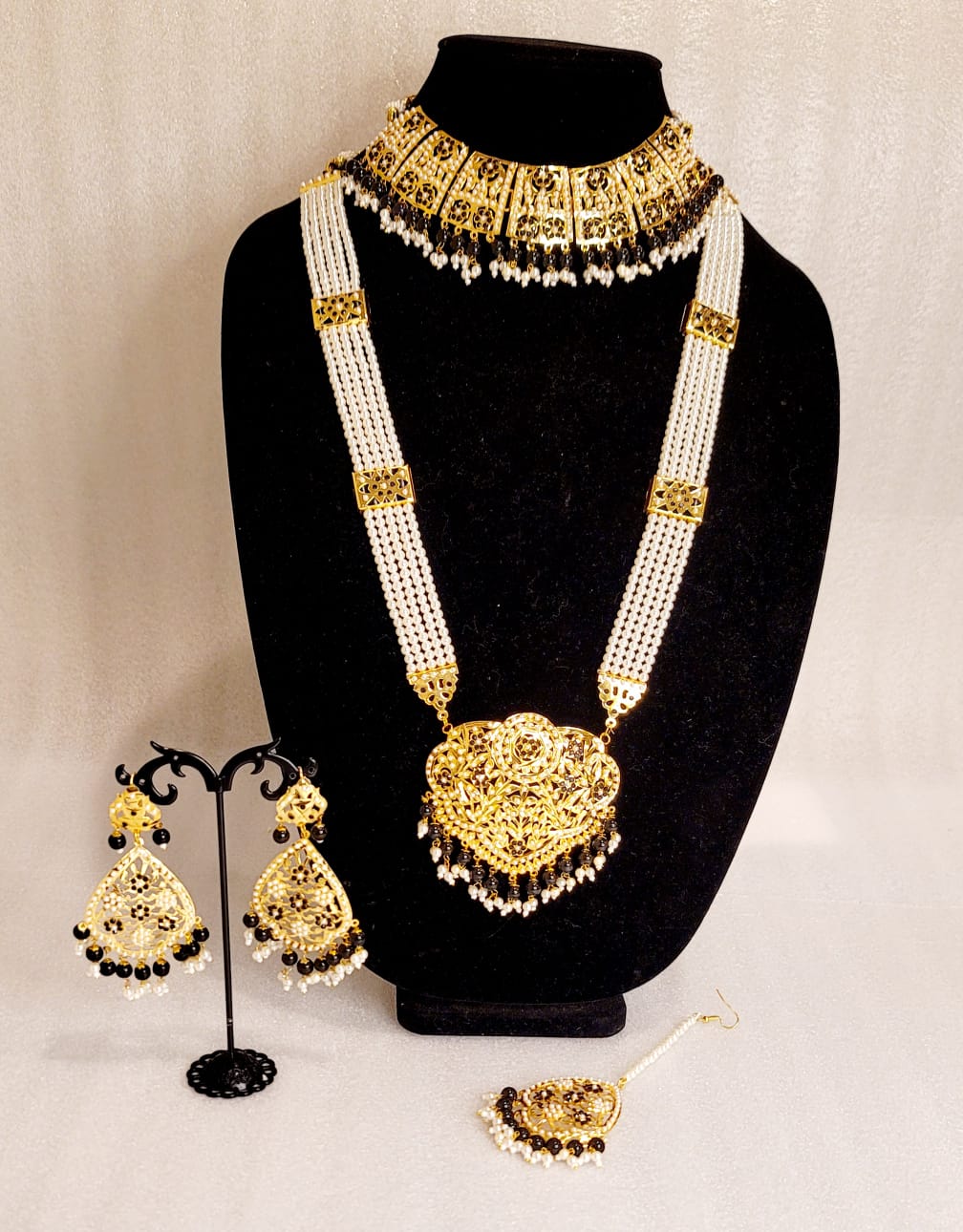 Gold-Plated Jadau Rani Haar