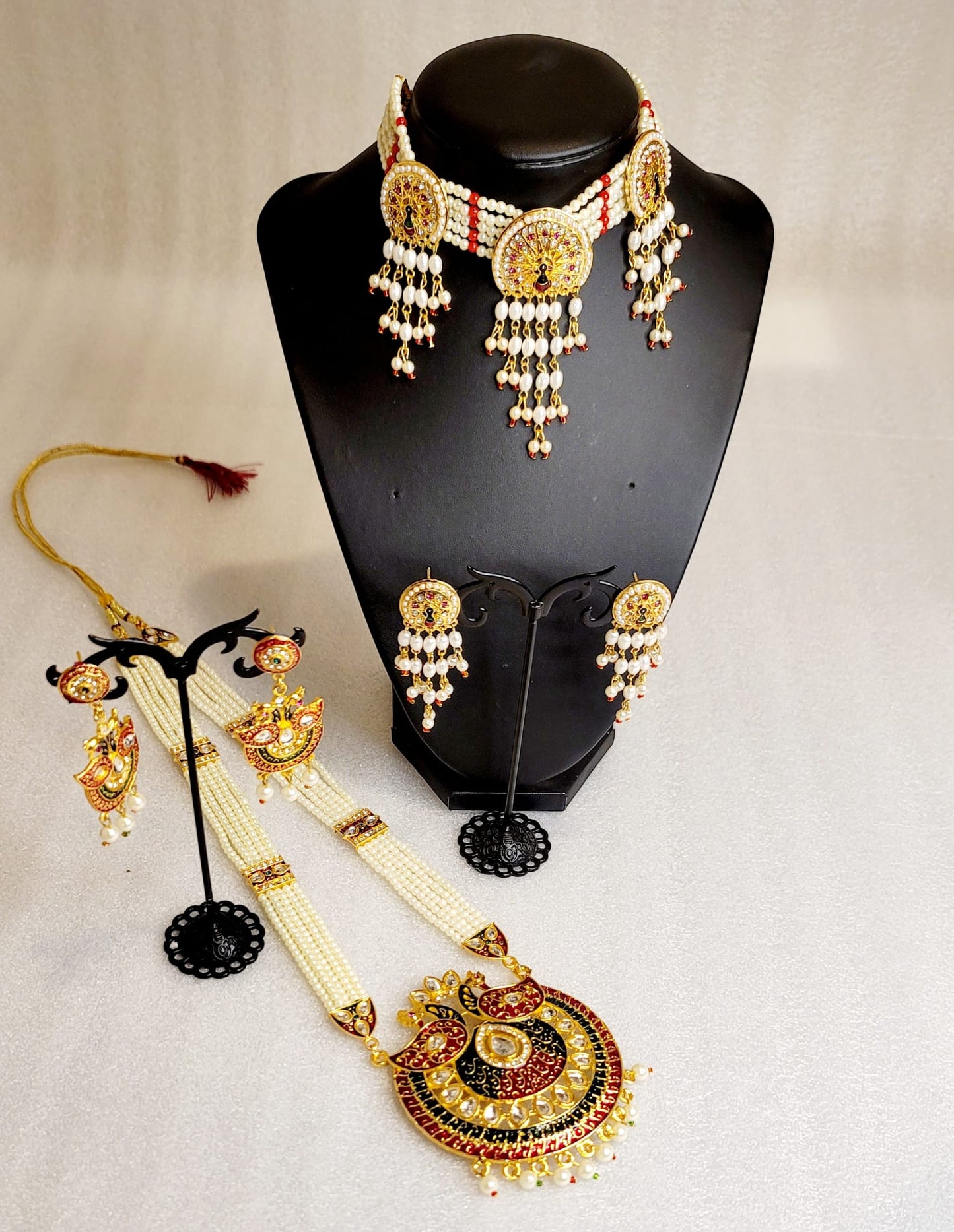 Rajputi Style Rani Haar Combo (6pcs)