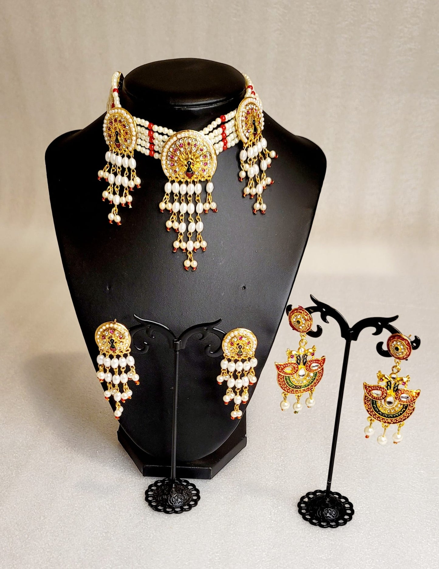 Rajputi Style Rani Haar Combo (6pcs)