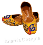 Punjabi Jutti Yellow