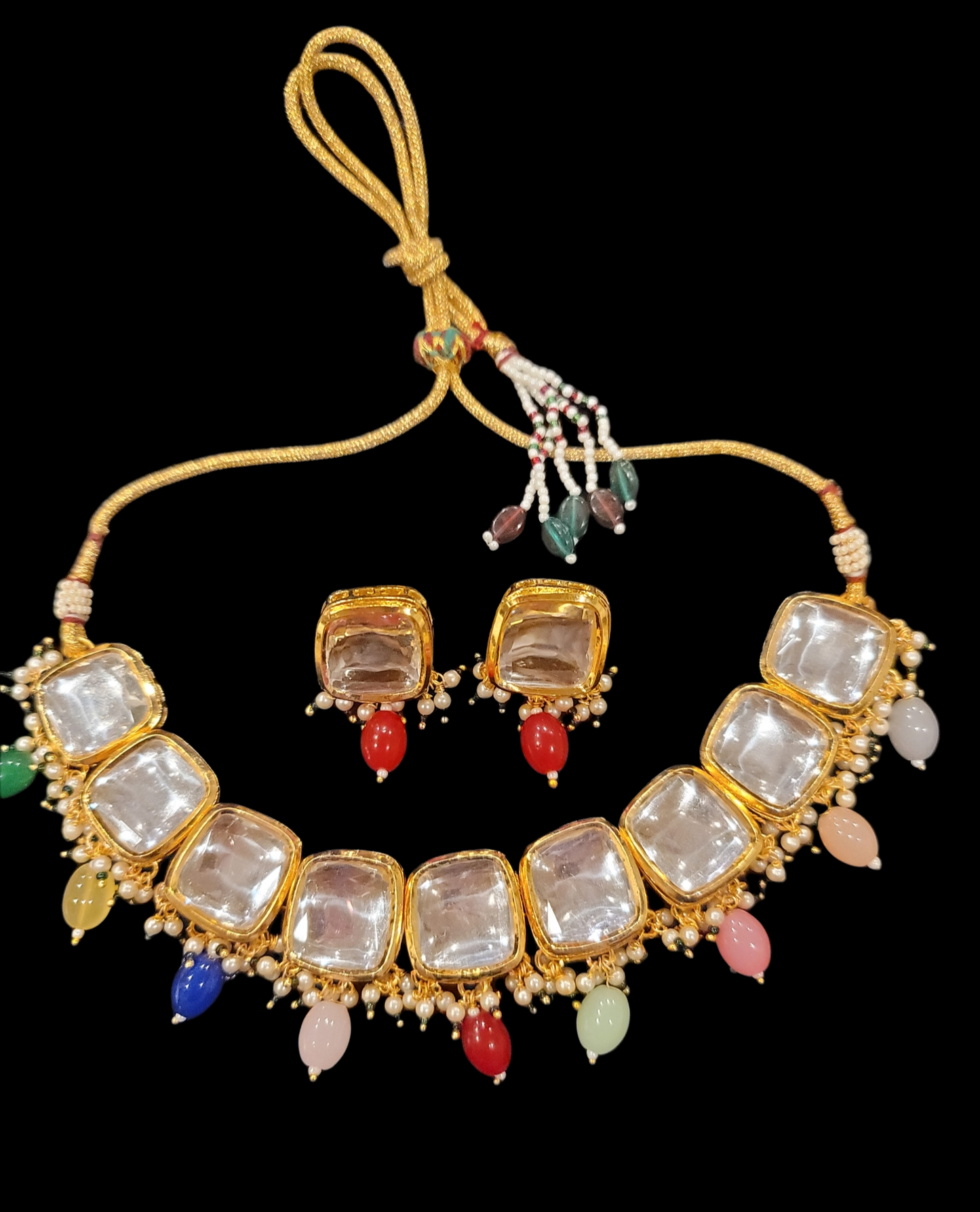 High Quality Choker set Uncut Kundan Set