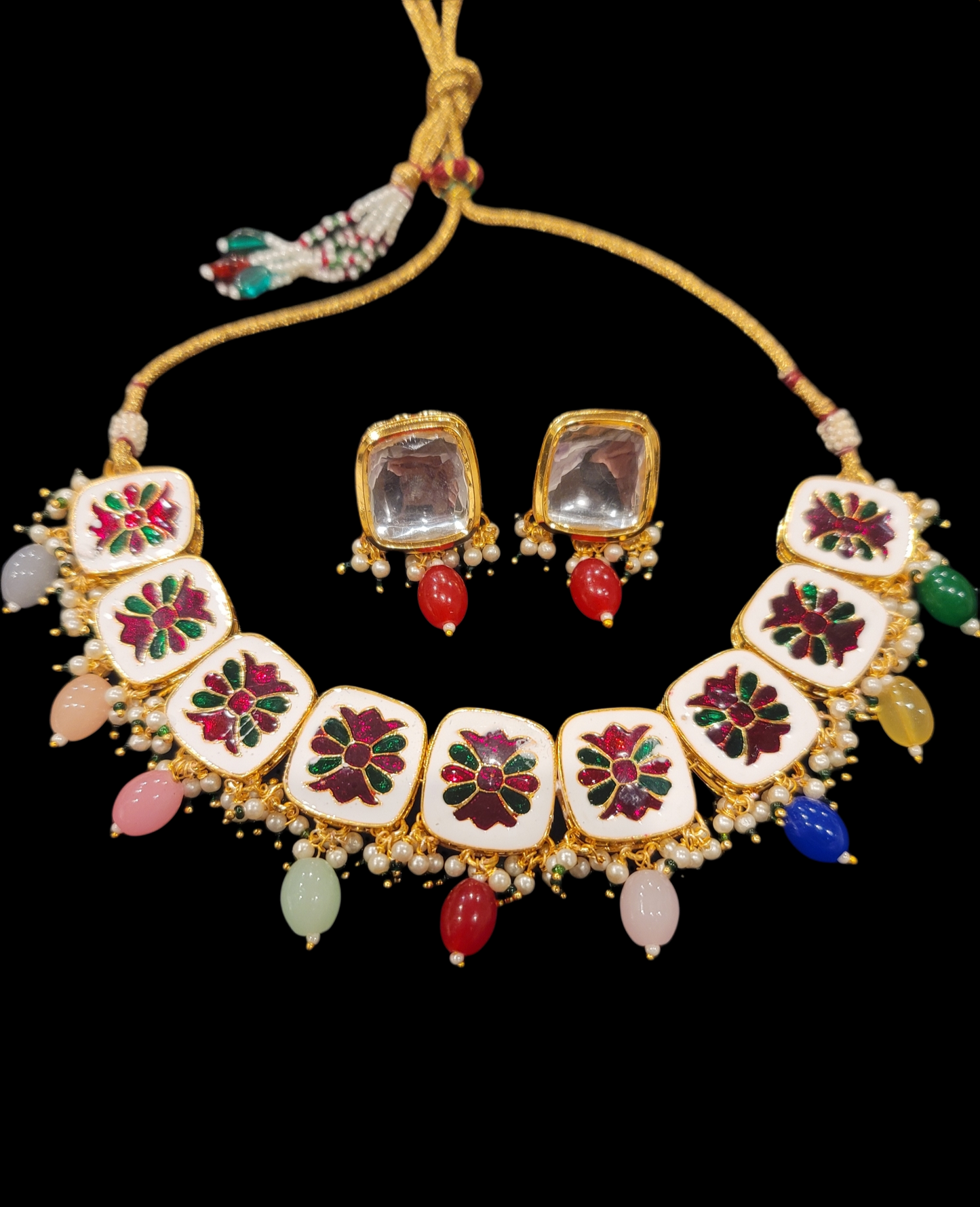 High Quality Choker set Uncut Kundan Set