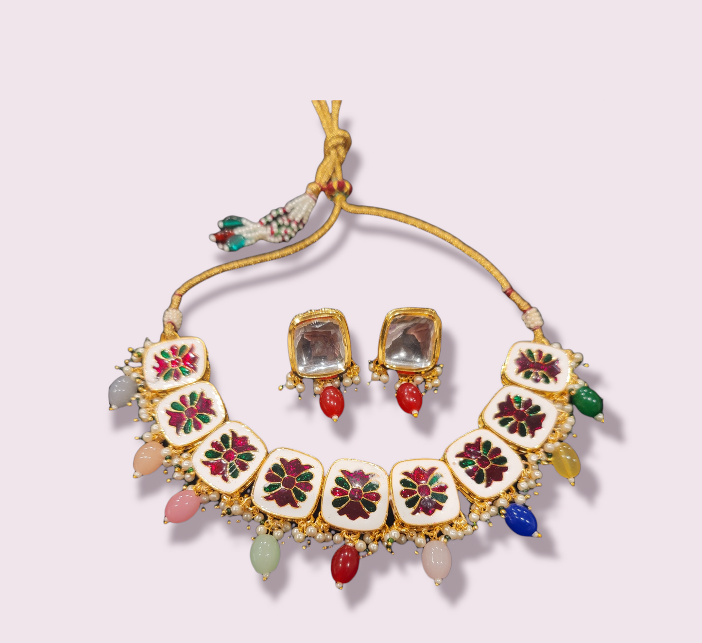 High Quality Choker set Uncut Kundan Set