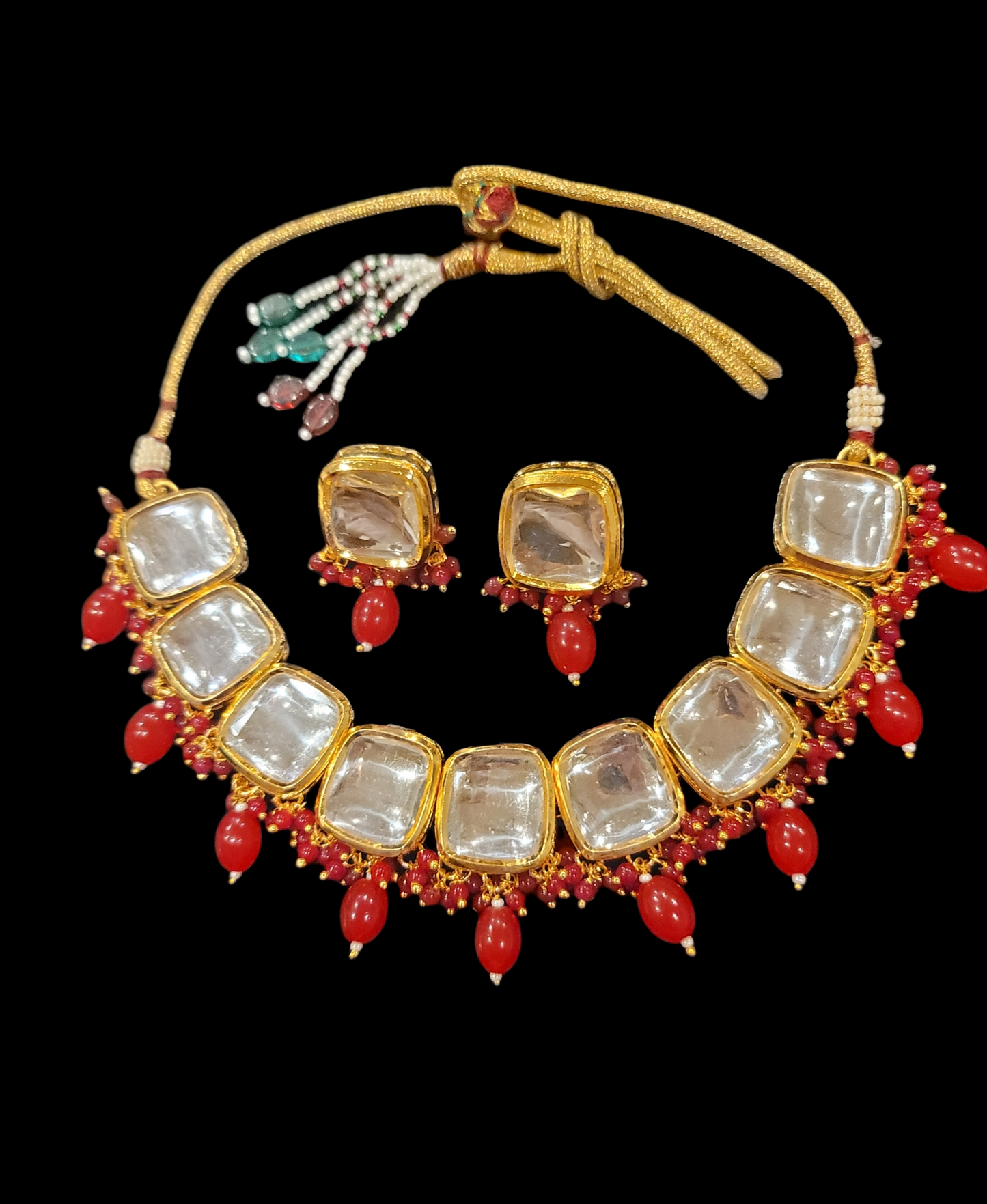 High Quality Choker set Uncut Kundan Set