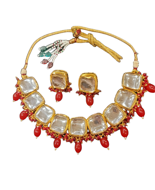 High Quality Choker set Uncut Kundan Set