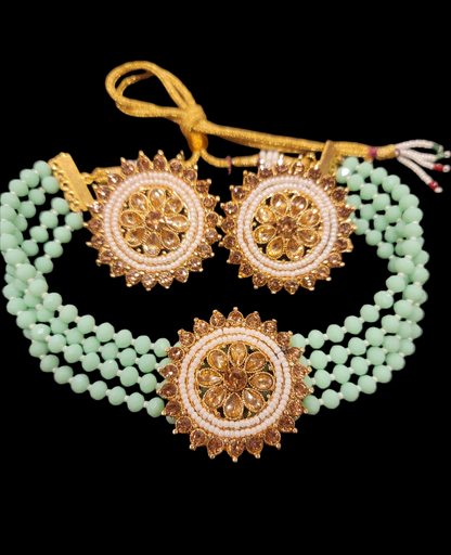 Trendy Choker set with Pearl work (Simple)