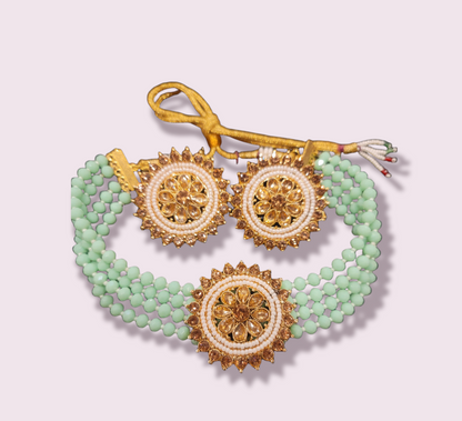 Trendy Choker set with Pearl work (Simple)