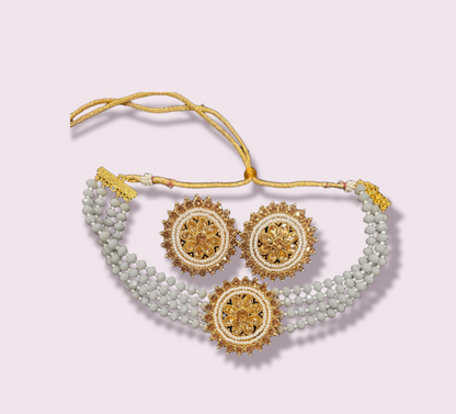 Trendy Choker set with Pearl work (Simple)