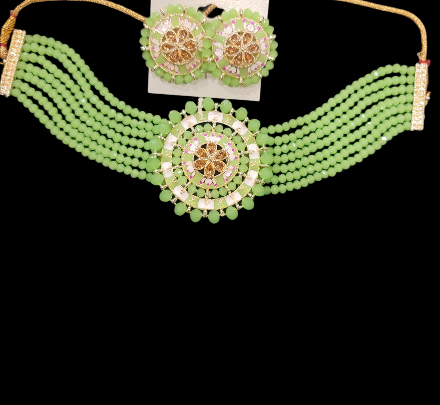 Meenakari Choker set