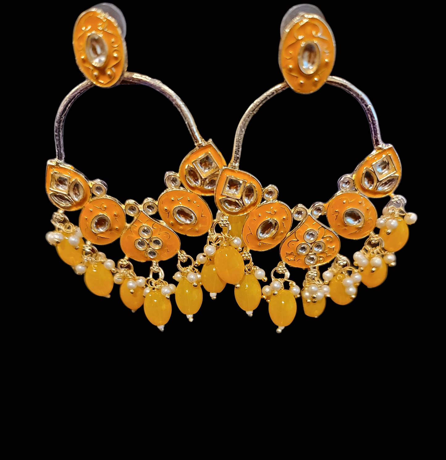 Handmade Meenakari Earrings Pakistani/Indian