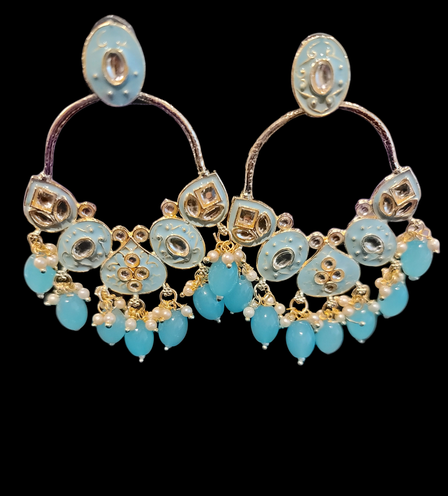 Handmade Meenakari Earrings Pakistani/Indian