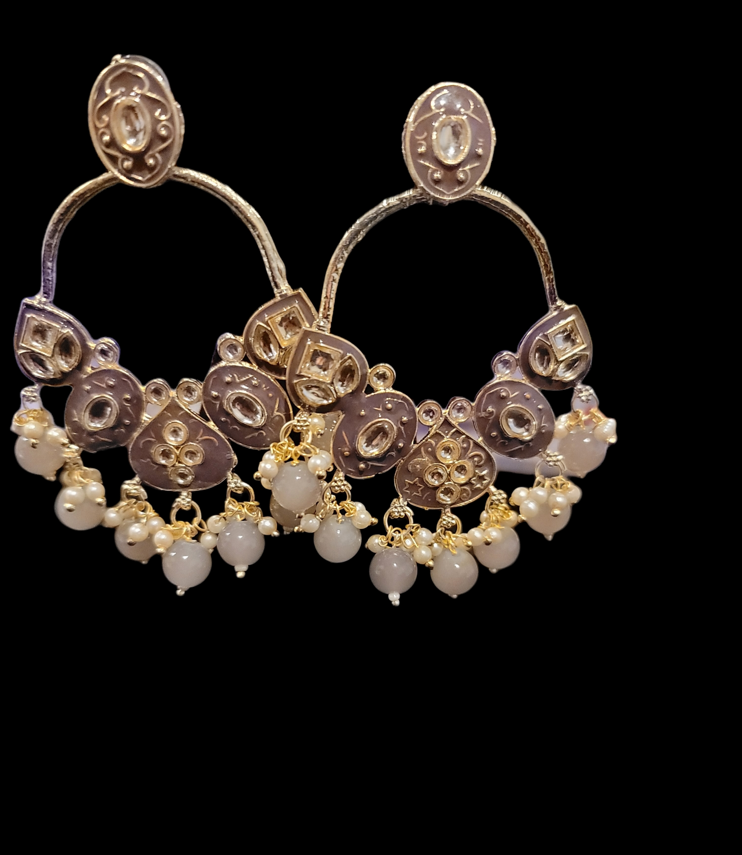 Handmade Meenakari Earrings Pakistani/Indian