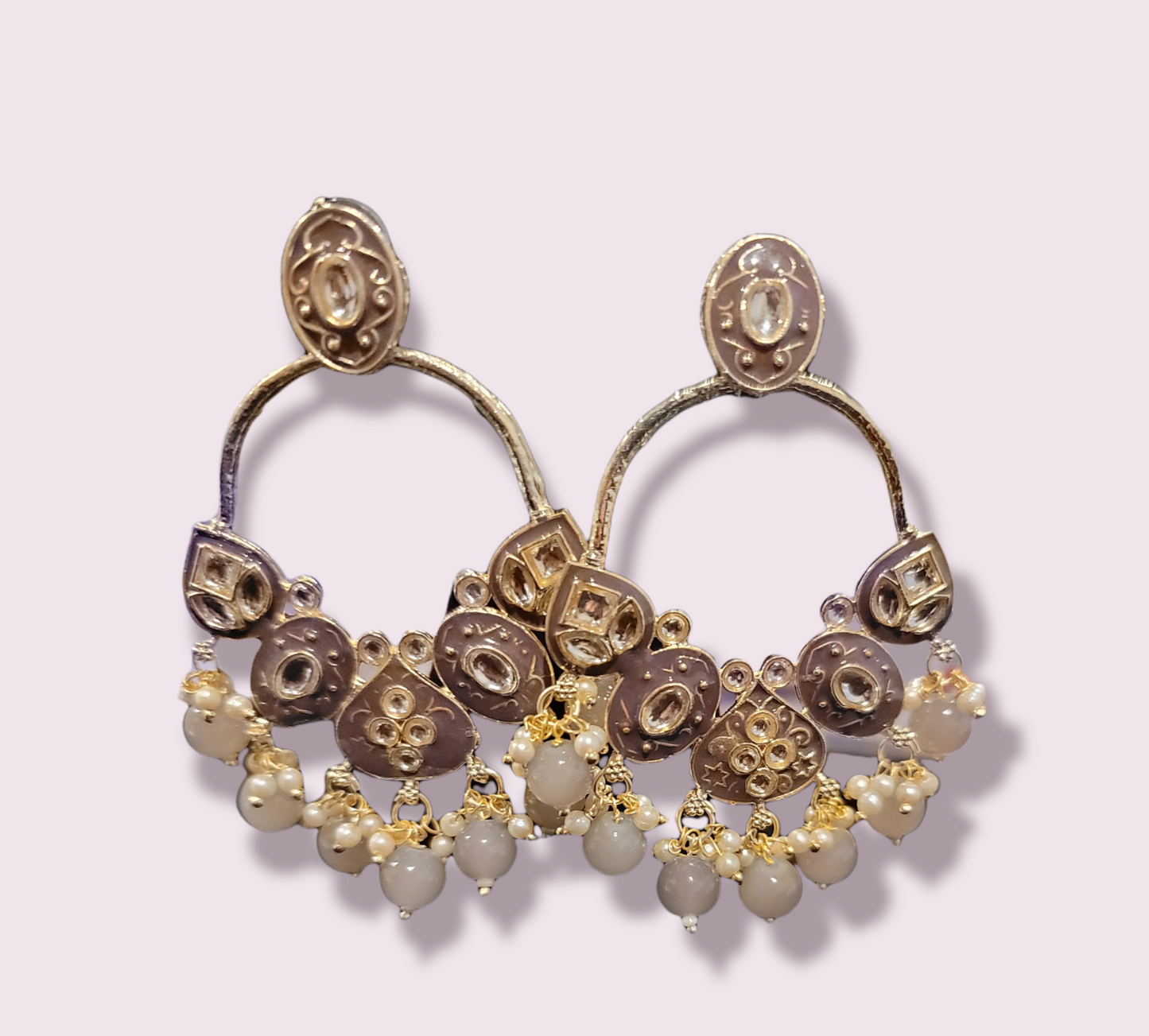 Handmade Meenakari Earrings Pakistani/Indian