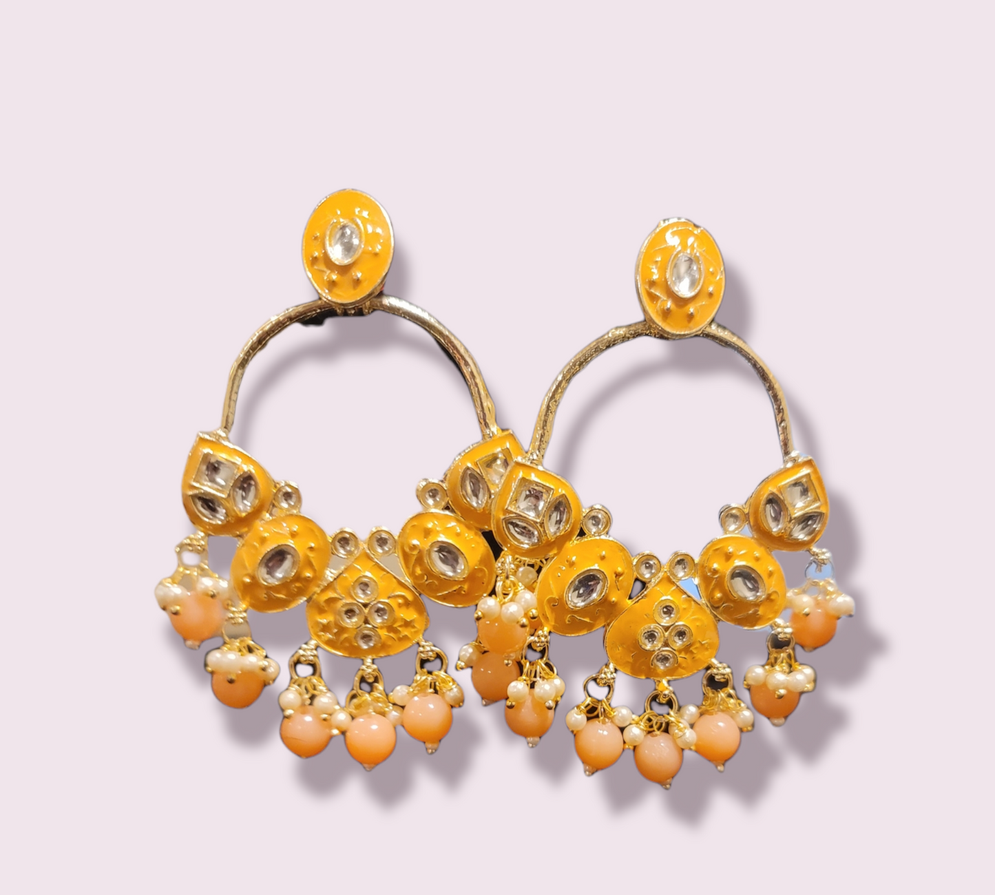 Handmade Meenakari Earrings Pakistani/Indian