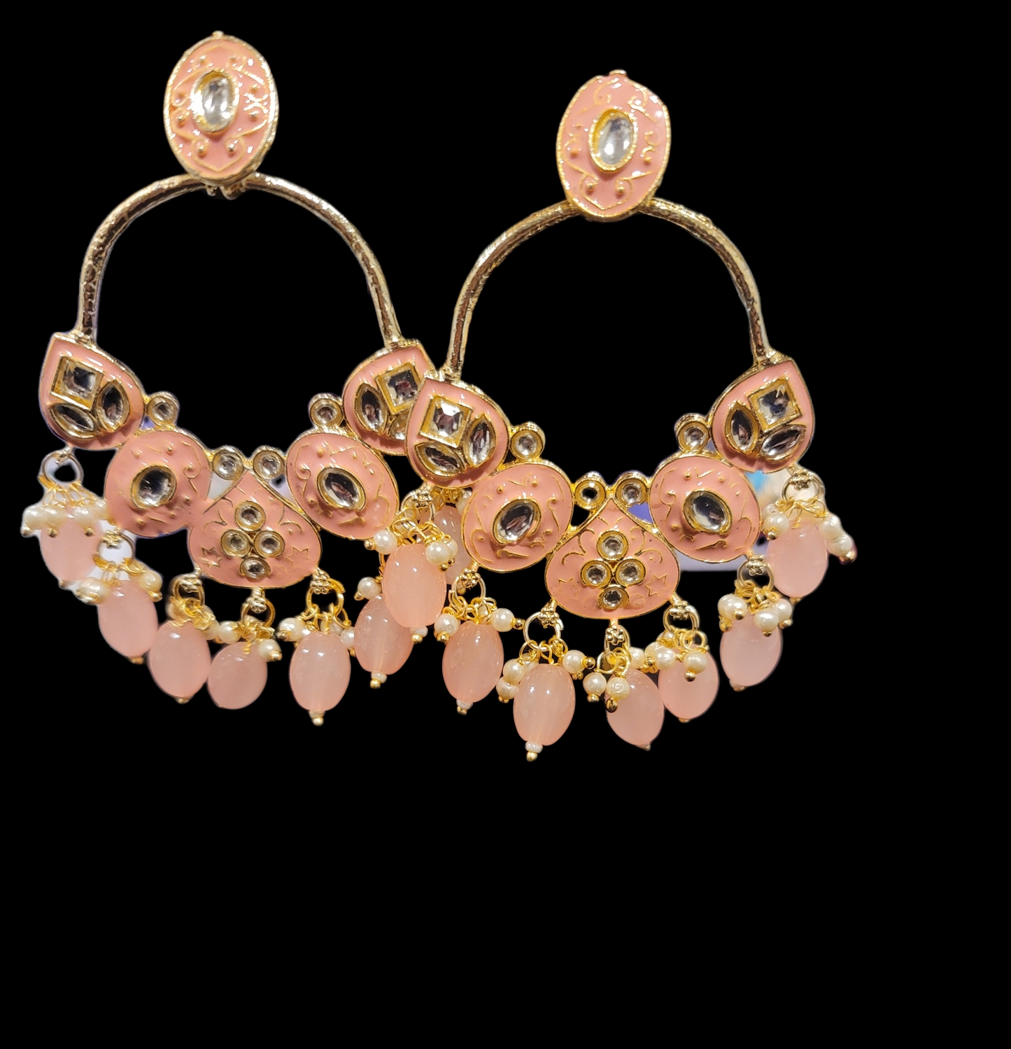 Handmade Meenakari Earrings Pakistani/Indian