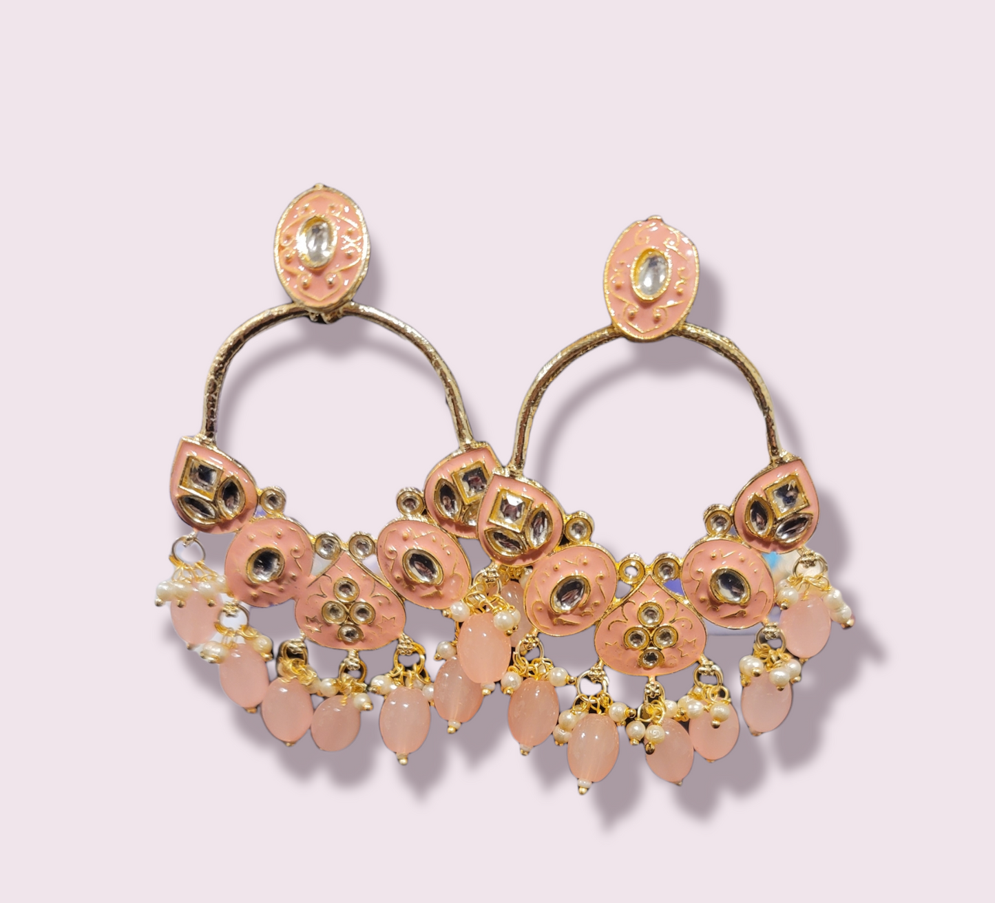 Handmade Meenakari Earrings Pakistani/Indian